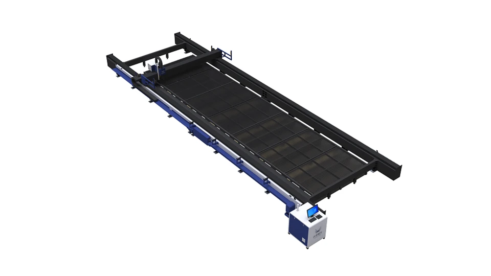 High Efficiency Hollow Type Fiber Laser Cutting Machine For Metal Sheet