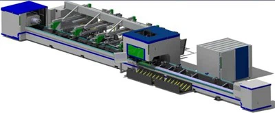 Cenově výhodný CNC vláknový laserový řezací stroj na trubky/trubky